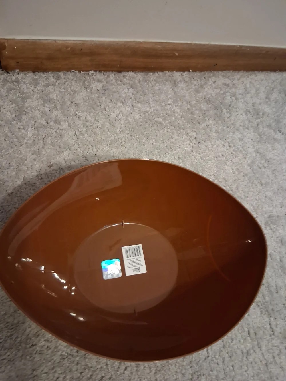 NFL Pittsburgh Steelers Brown Football-Texture Serving Bowl